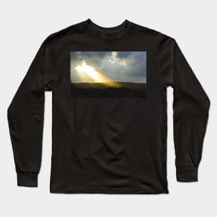 Angel of light over the valley of hope Long Sleeve T-Shirt